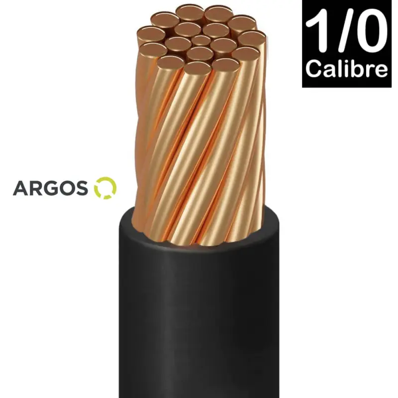 CABLE DE COBRE TIPO THW 2 LS THHW LS CALIBRE 1 0 ARGOS PRECIO POR