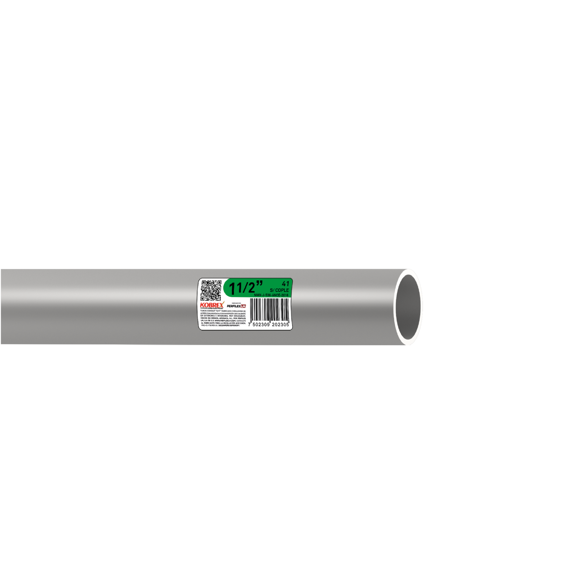 TUBERIA CONDUIT PARED GRUESA CON COPLE 3 4 KOBREX Proveedora