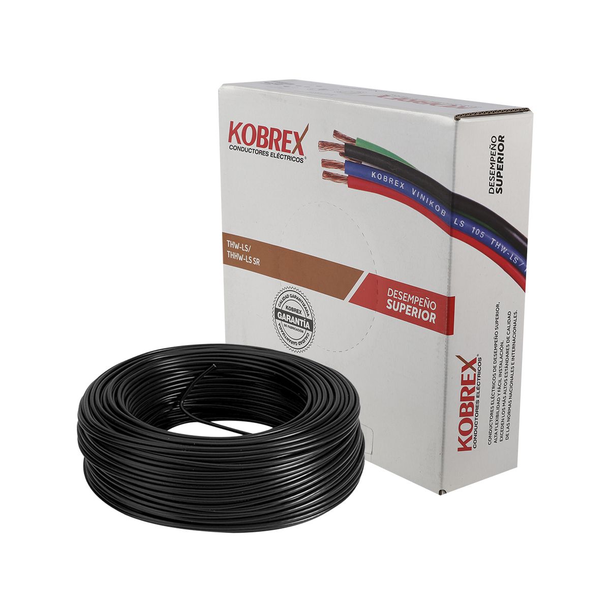 Cable Thw Ls Calibre Negro Kobrex Caja De M Proveedora