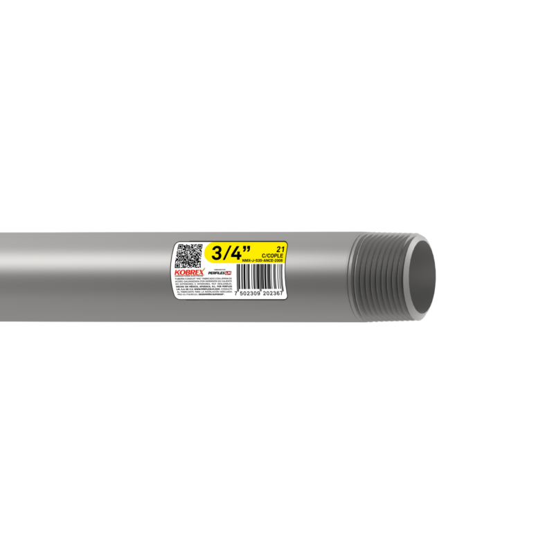 tuberia-conduit-pared-gruesa-3/4-pulgadas-kobrex